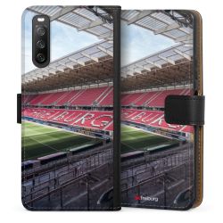 Sideflip mit langer Lasche schwarz