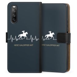 Sideflip Fodral med flap svart