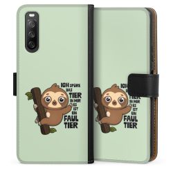 Sideflip mit langer Lasche schwarz