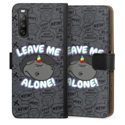 Sideflip mit langer Lasche schwarz