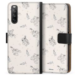 Sideflip mit langer Lasche schwarz