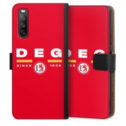 Sideflip mit langer Lasche schwarz