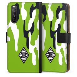 Sideflip mit langer Lasche schwarz