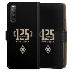 Sideflip mit langer Lasche schwarz