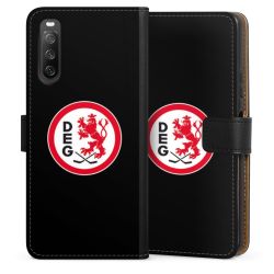 Sideflip mit langer Lasche schwarz