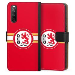 Sideflip mit langer Lasche schwarz