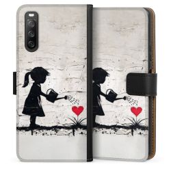 Sideflip Fodral med flap svart