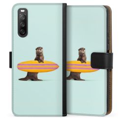 Sideflip Fodral med flap svart