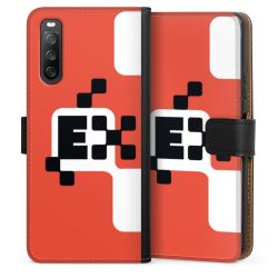 Sideflip Fodral med flap svart