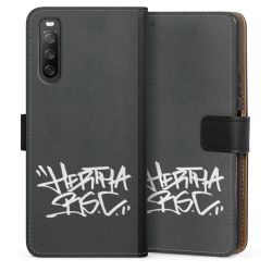 Sideflip mit langer Lasche schwarz