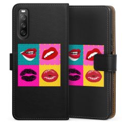 Sideflip Fodral med flap svart