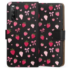 Sideflip Fodral med flap svart