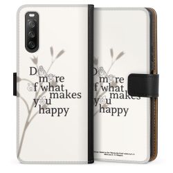 Sideflip mit langer Lasche schwarz