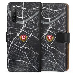 Sideflip mit langer Lasche schwarz