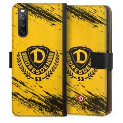 Sideflip mit langer Lasche schwarz