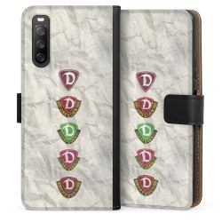 Sideflip mit langer Lasche schwarz