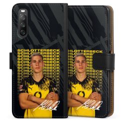 Sideflip Fodral med flap svart