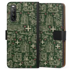 Sideflip mit langer Lasche schwarz