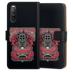 Sideflip mit langer Lasche schwarz