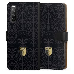 Sideflip mit langer Lasche schwarz