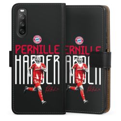 Sideflip mit langer Lasche schwarz