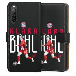 Sideflip mit langer Lasche schwarz