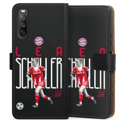 Sideflip mit langer Lasche schwarz