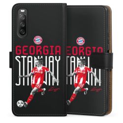 Sideflip mit langer Lasche schwarz