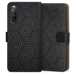 Sideflip Fodral med flap svart