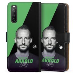 Sideflip mit langer Lasche schwarz