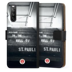 Sideflip mit langer Lasche schwarz