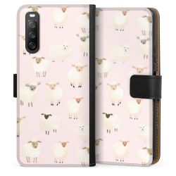 Sideflip mit langer Lasche schwarz