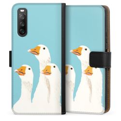 Sideflip mit langer Lasche schwarz