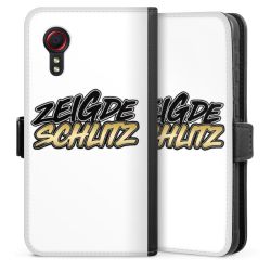 Sideflip mit Lasche schwarz/seiltliche Lasche