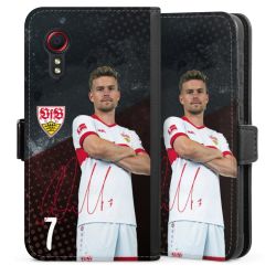 Sideflip mit Lasche schwarz