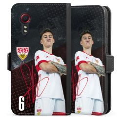 Sideflip mit Lasche schwarz