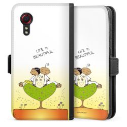 Sideflip mit Lasche schwarz