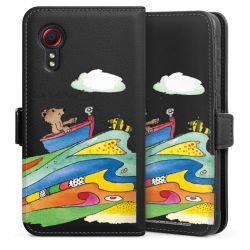 Sideflip with flap  black