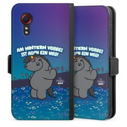 Sideflip mit Lasche schwarz