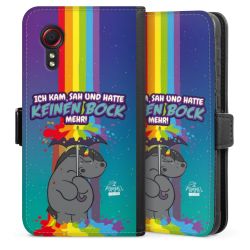 Sideflip mit Lasche schwarz