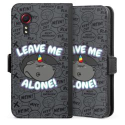 Sideflip mit Lasche schwarz