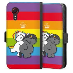 Sideflip mit Lasche schwarz