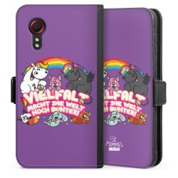 Sideflip mit Lasche schwarz