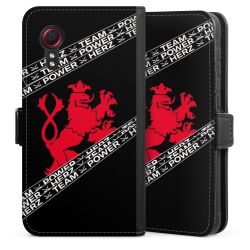 Sideflip mit Lasche schwarz