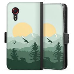 Sideflip with flap  black