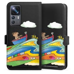 Sideflip with flap black/lateral flap