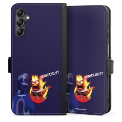 Sideflip with flap black/lateral flap