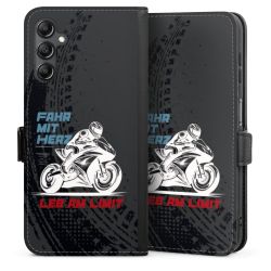 Sideflip mit Lasche schwarz