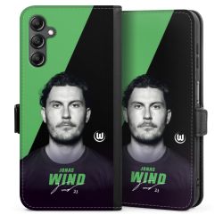 Sideflip mit Lasche schwarz