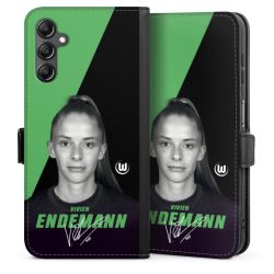 Sideflip mit Lasche schwarz